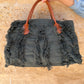 Maison Fringes bag in Olive