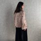 Beaded Shimmer Blazer in Champange