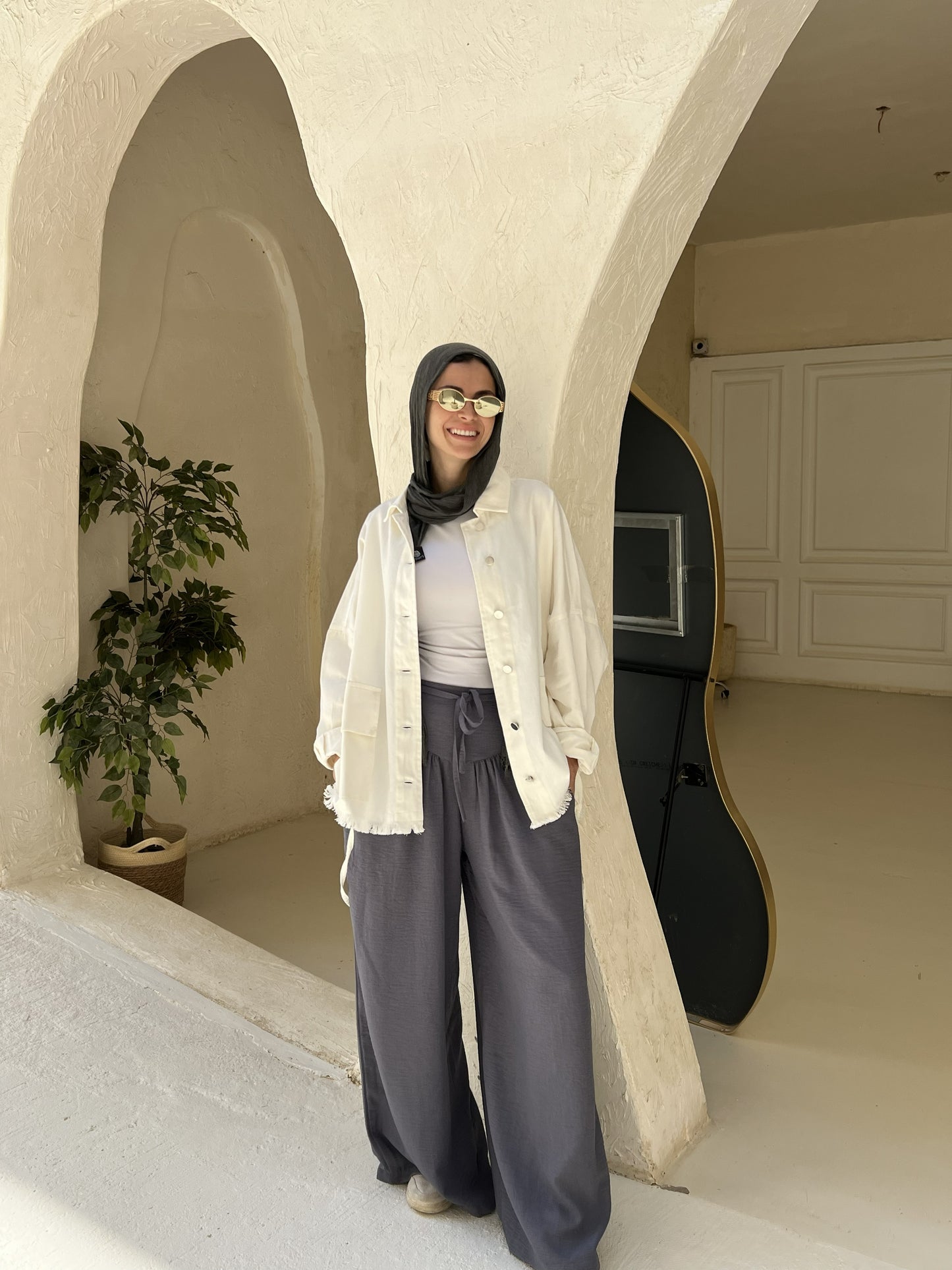 Snatched waist in Grey