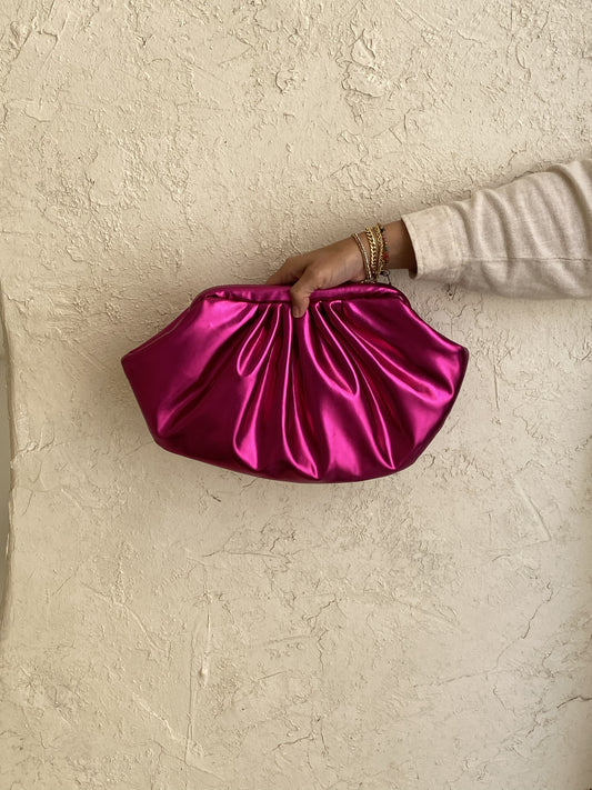 Fuchsia Clutch