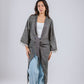 Fringes Cardigan in Grey