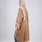 Fringes Cardigan in Cafe