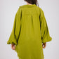 Kokta chemise in lime green