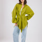 Kokta chemise in lime green