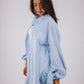 Kokta chemise in babyblue
