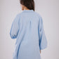 Kokta chemise in babyblue