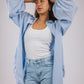 Kokta chemise in babyblue