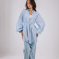 Kokta chemise in babyblue