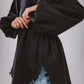 Kokta chemise in black