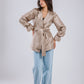 The Dazzling Blazer in Beige