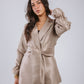 The Dazzling Blazer in Beige