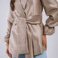 The Dazzling Blazer in Beige