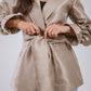 The Dazzling Blazer in Beige