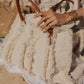 Maison Fringes Beige Bag