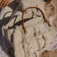 Maison Fringes Beige Bag