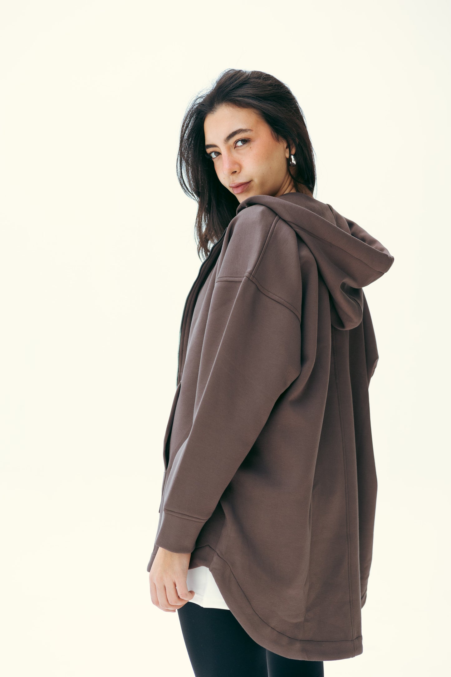 Comfort Core Hoodie in Brown