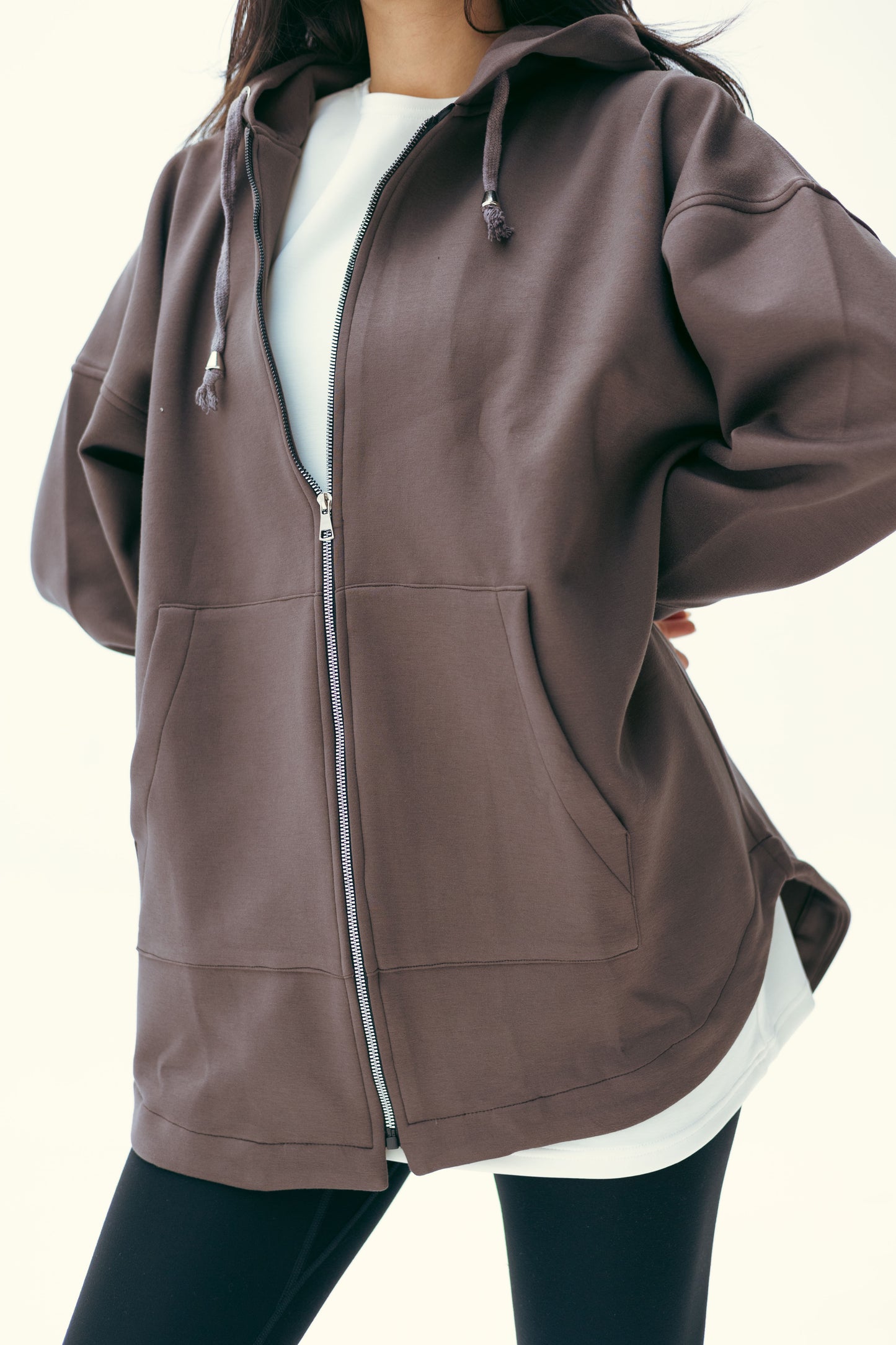 Comfort Core Hoodie in Brown