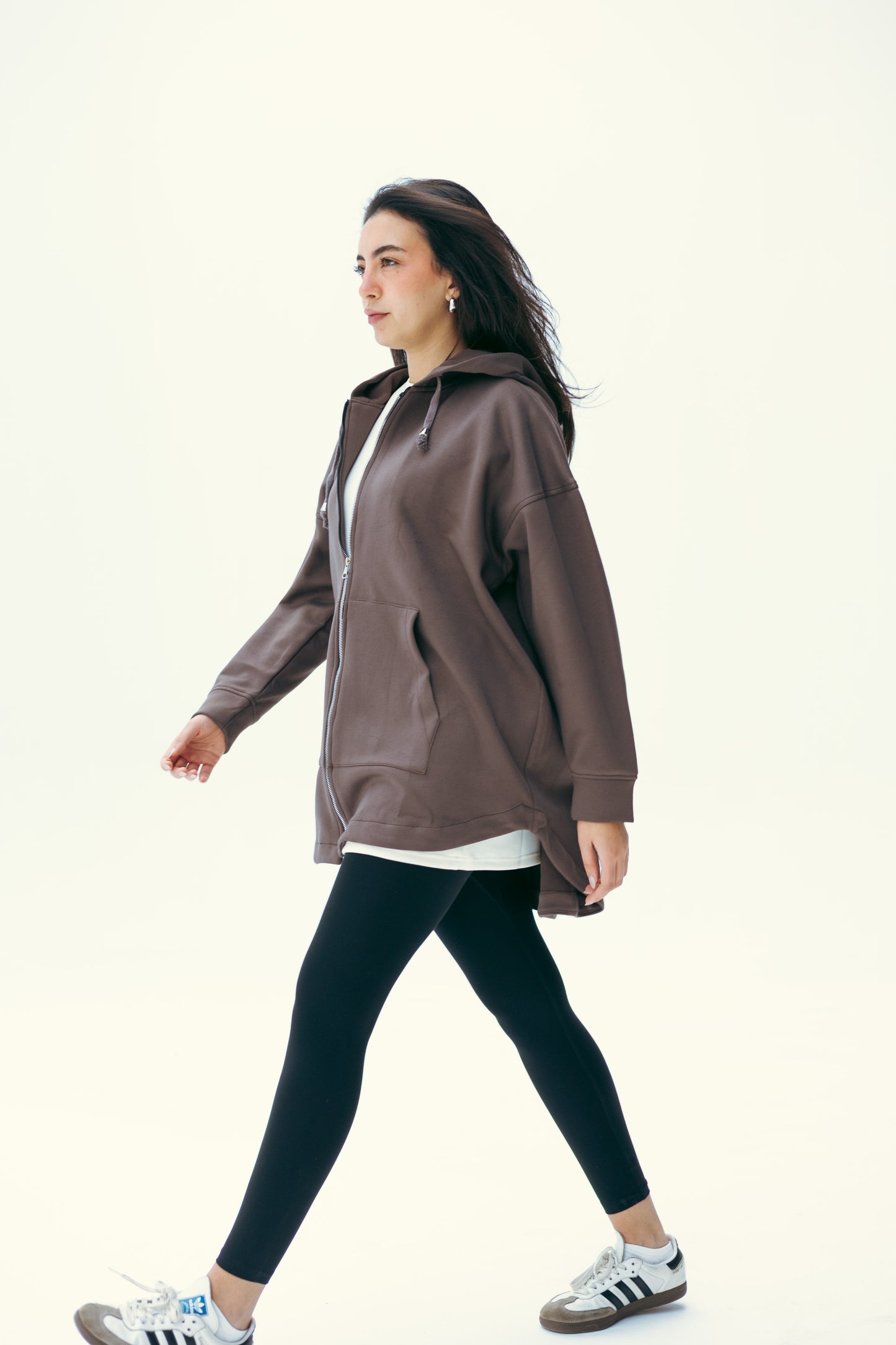 Comfort Core Hoodie in Brown