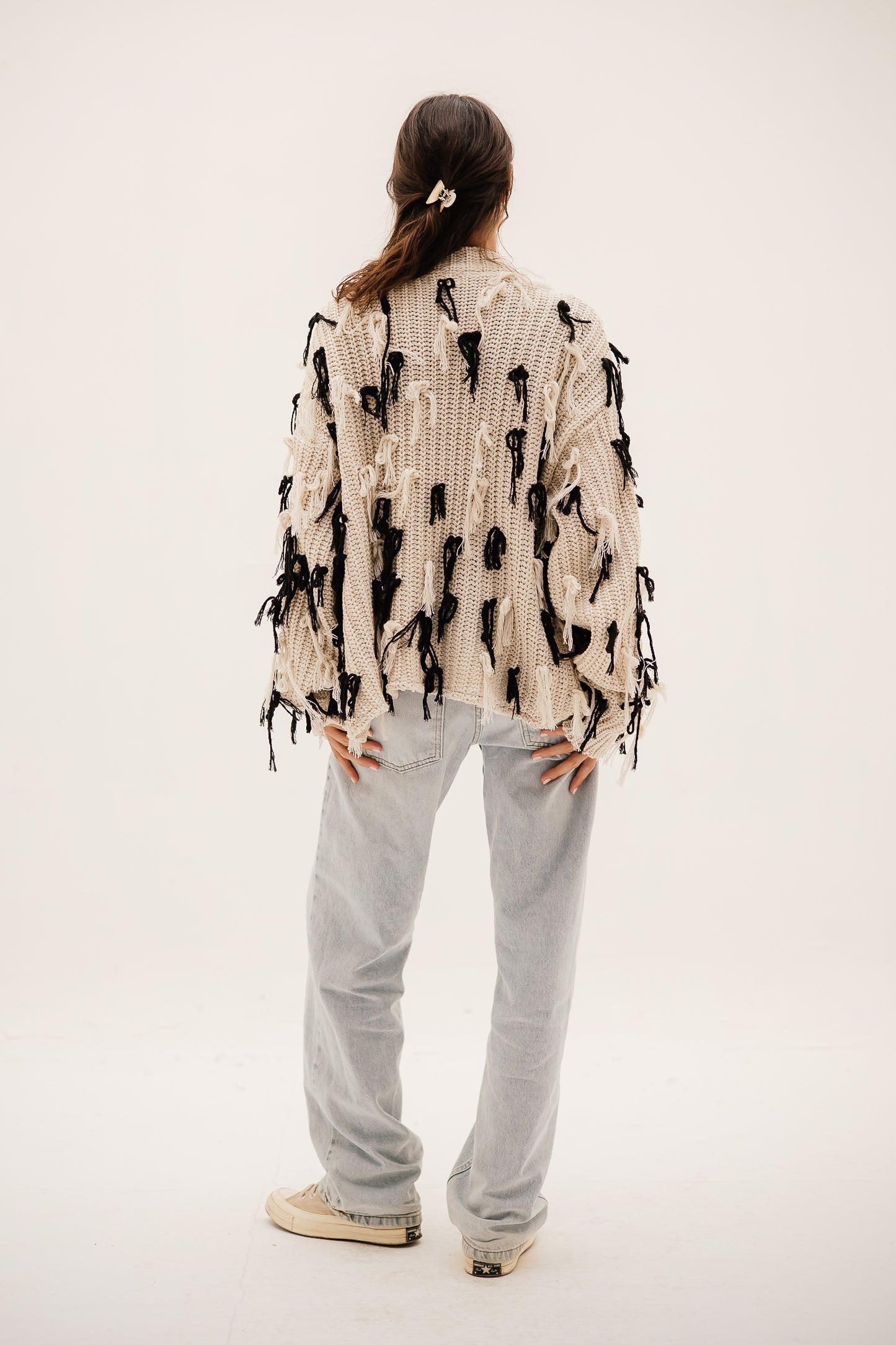 Knot & Loop jacket in Offwhite