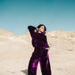 Velvet Cloud Set in Purple