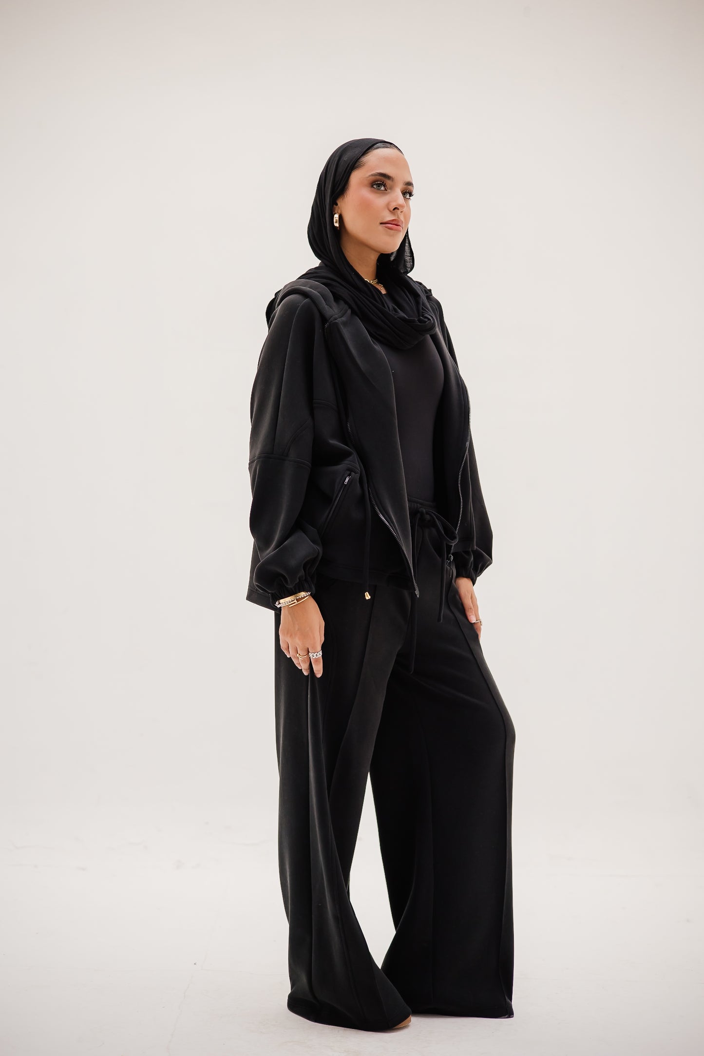 Soft Flow set in Black