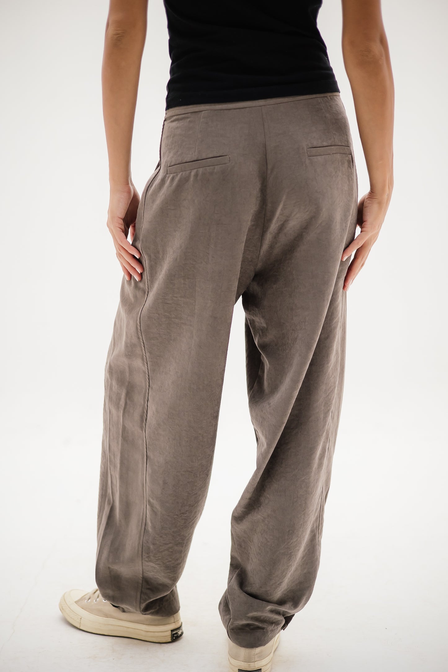 Soft Drape set in Dark Grey