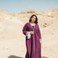 Honey Comb Kaftan in Purple