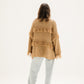 Layered Fringe Knit in Mocha