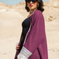 Honey Comb Kaftan in Purple