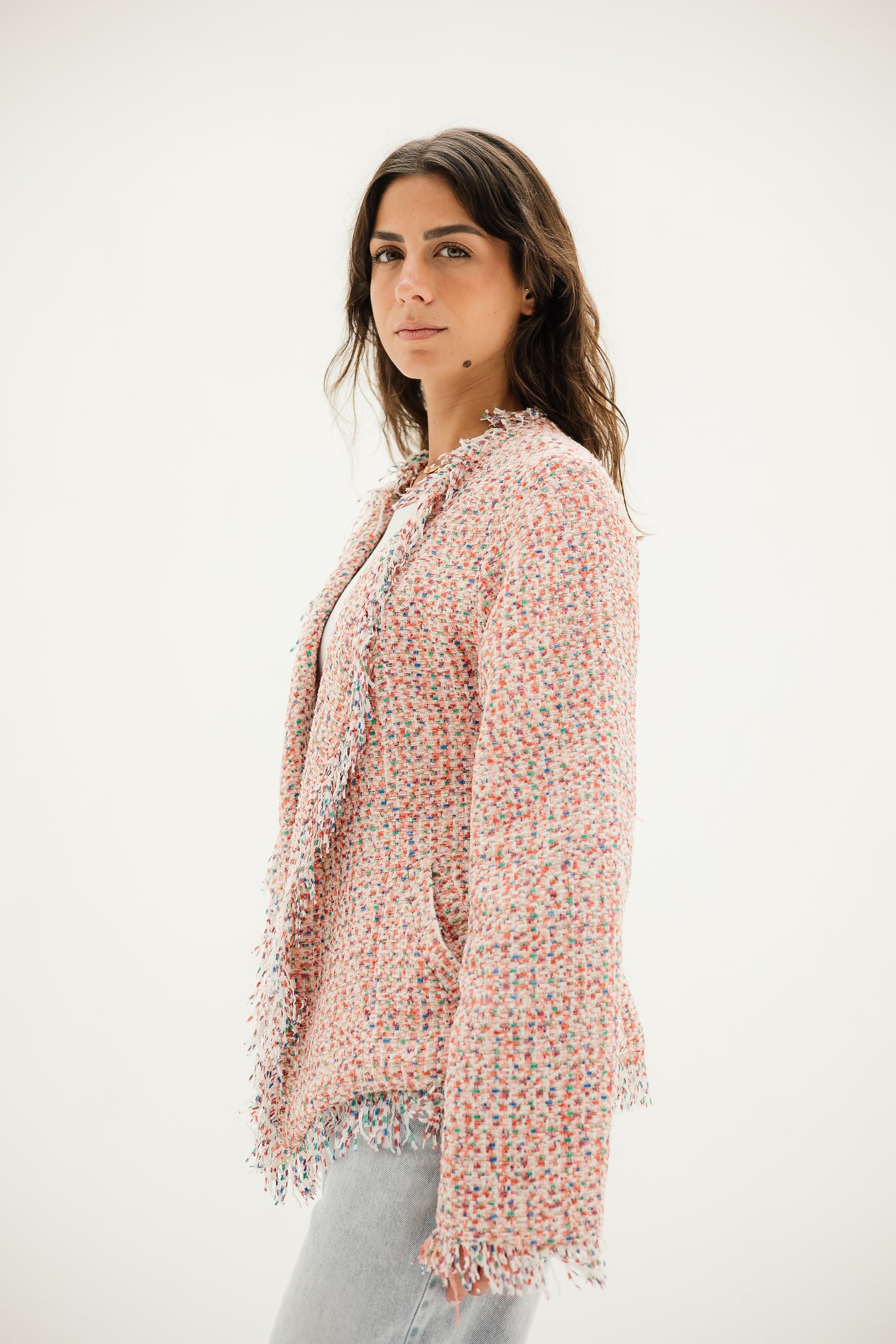Confetti Tweed Blazer