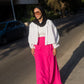Wrap me skirt in Fushia