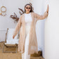 Lighten up kimono in beige