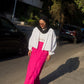 Wrap me skirt in Fushia