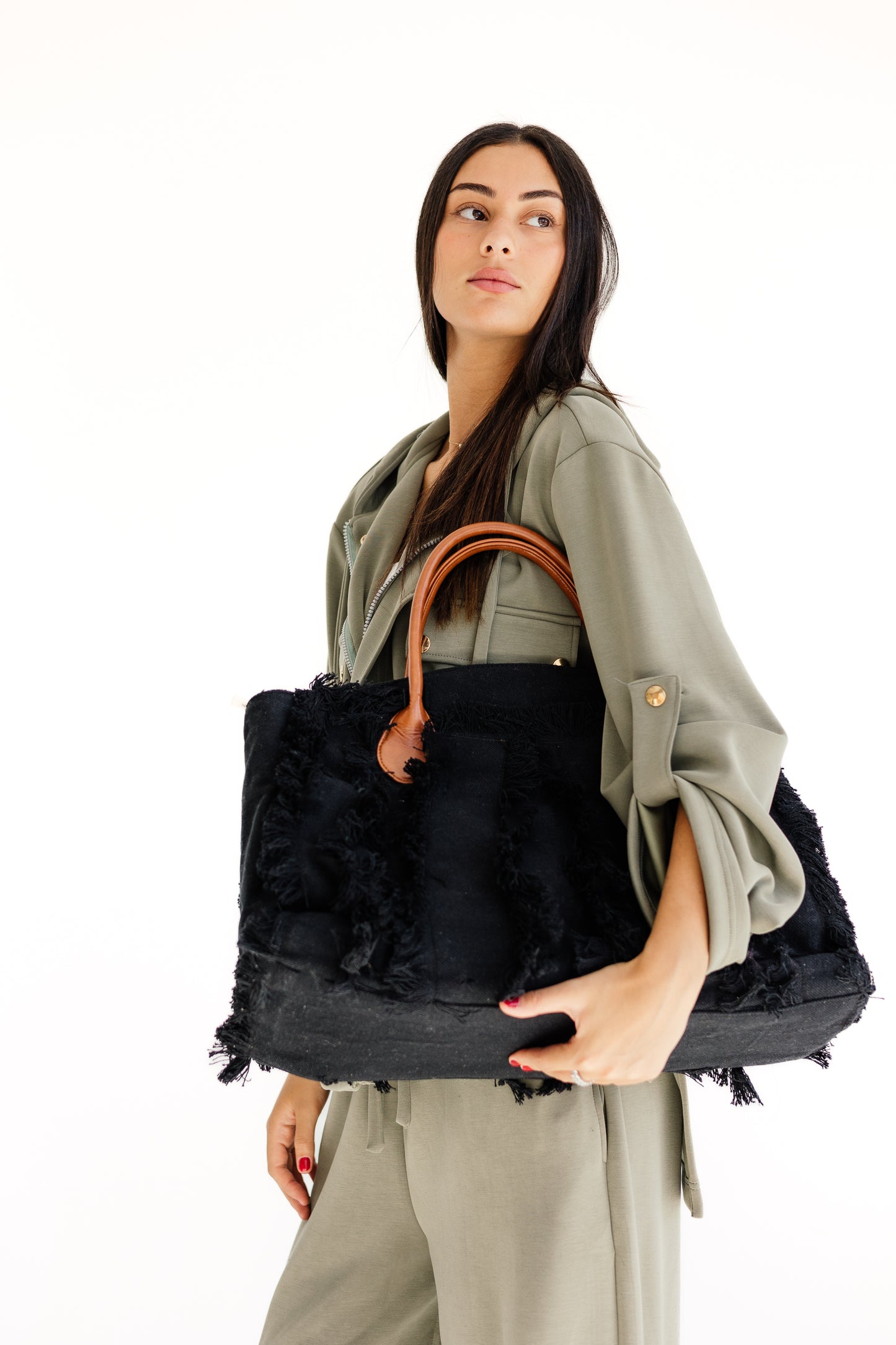 Maison Fringes bag
