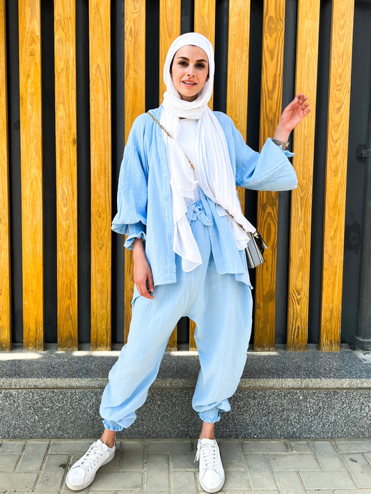 Sulley set in baby blue