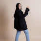 Frinjy girl denim in BLACK